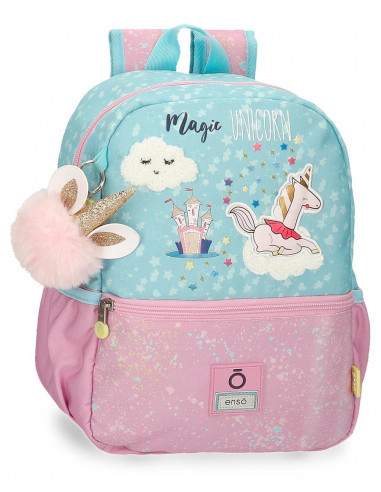 MOCHILA ADAP. 32CM.ENSO MAGIC UNICORN